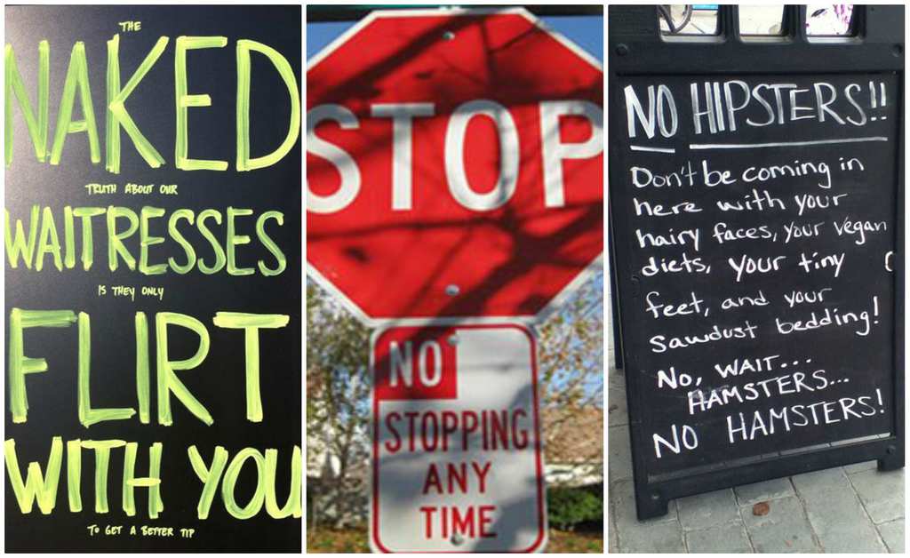 These Hilarious Signs Just Can't Be Taken Seriously