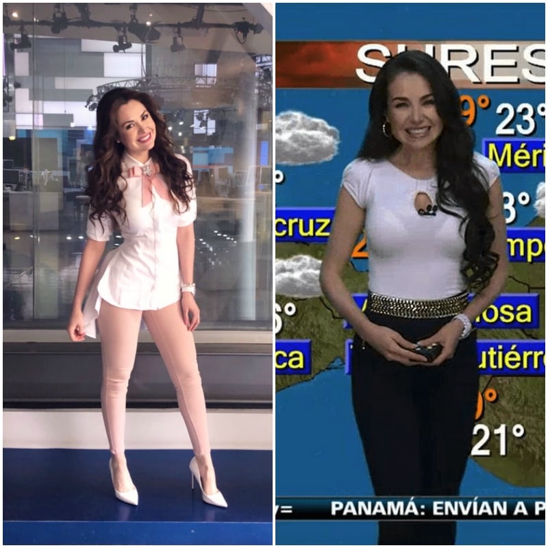 the most beautiful weather girls on television